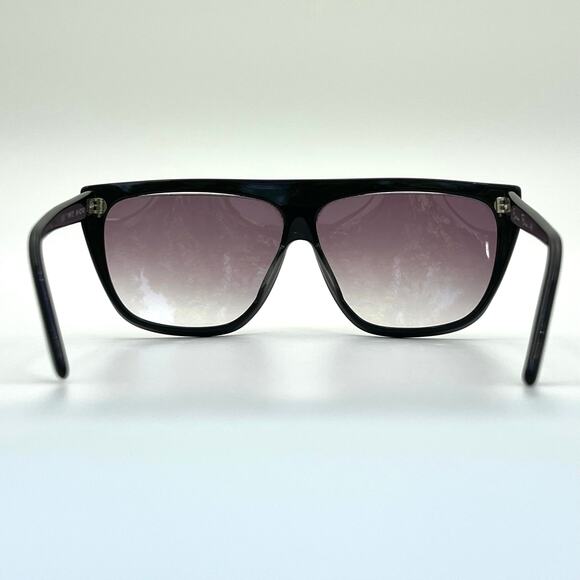 Vintage Enrico Biaggi Sunglasses Y2K Shield Lizard White Snake Print Purple Lens main image 7
